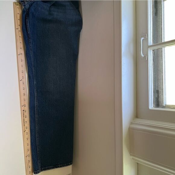 Abercrombie NWT 90s Straight Ultra High Rise Wash Size 33 Classic Denim - Picture 11 of 11